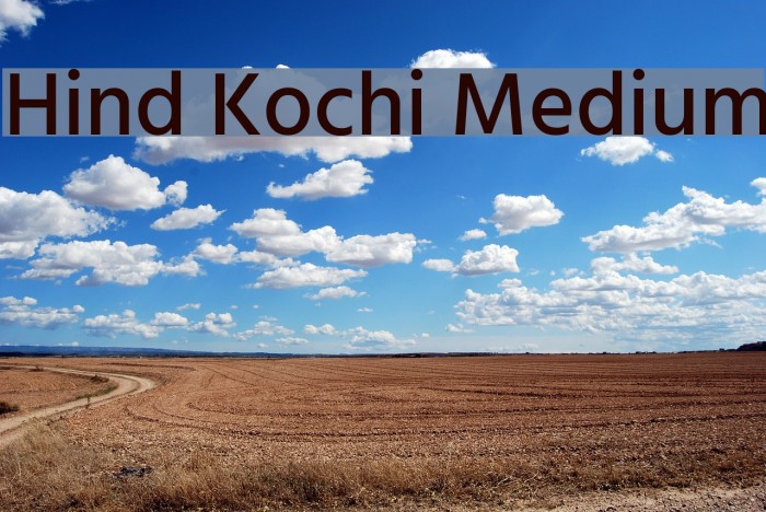 Hind Kochi Medium Font examples