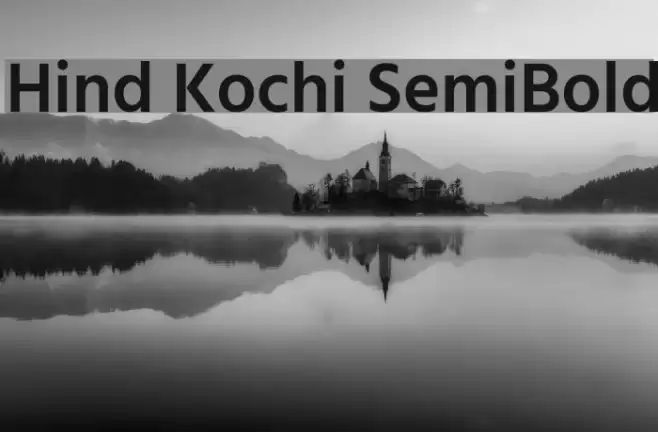 Hind Kochi SemiBold Font examples
