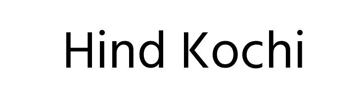 Hind Kochi Font