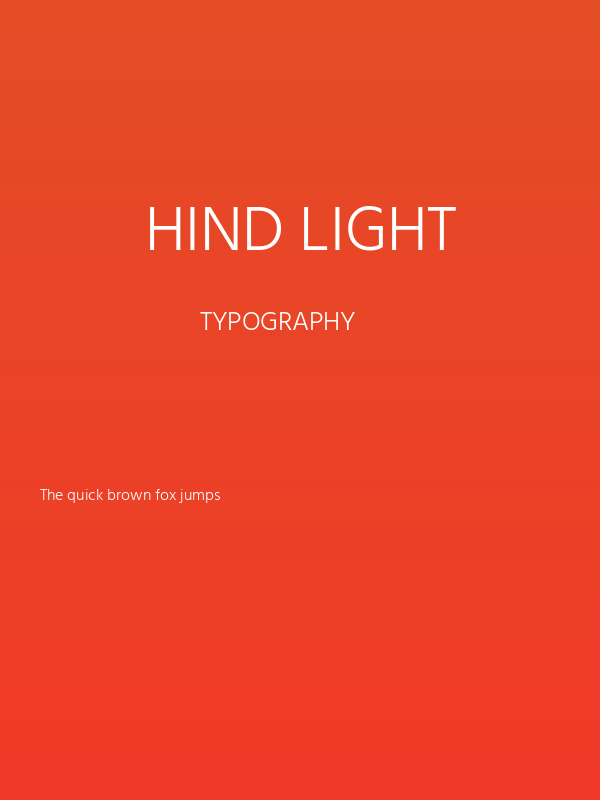 Hind Light Poster