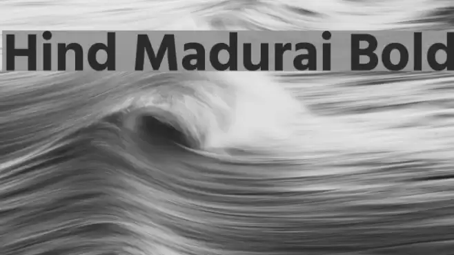 Hind Madurai Bold Font examples