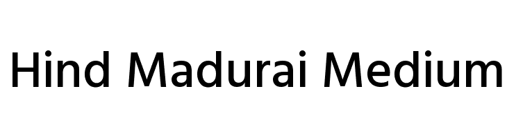 Hind Madurai Medium Font