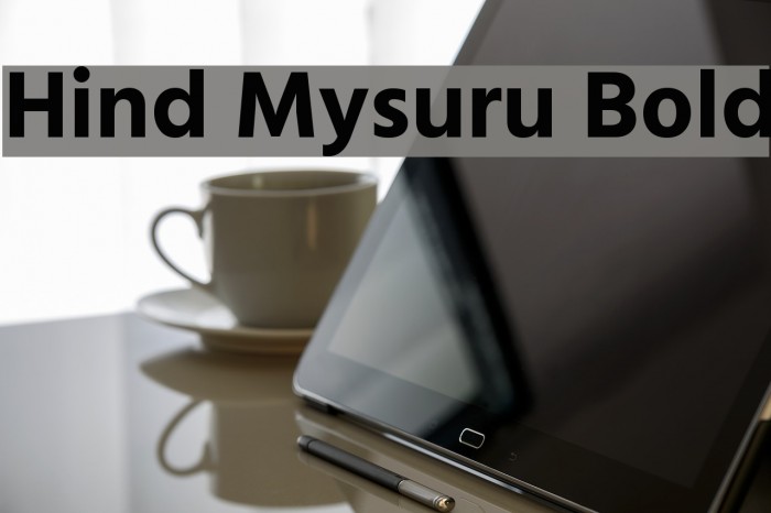Hind Mysuru Bold Font examples