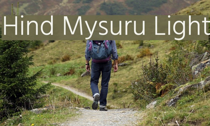 Hind Mysuru Light Font examples