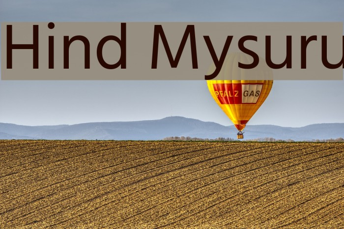 Hind Mysuru Font examples