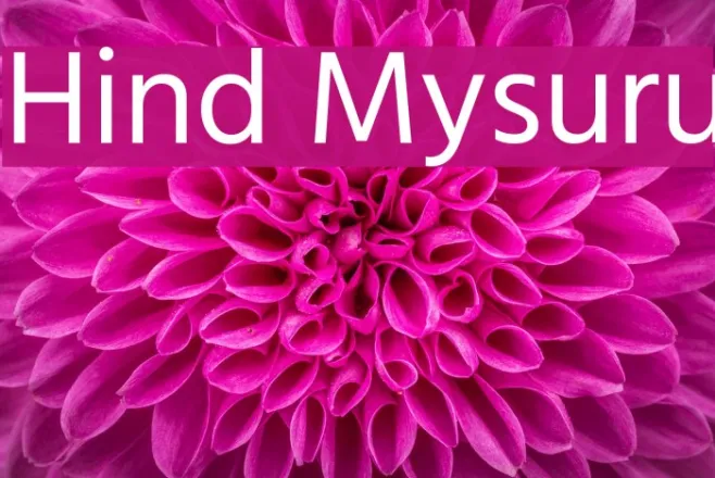 Hind Mysuru Example 3