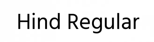 Hind Regular 