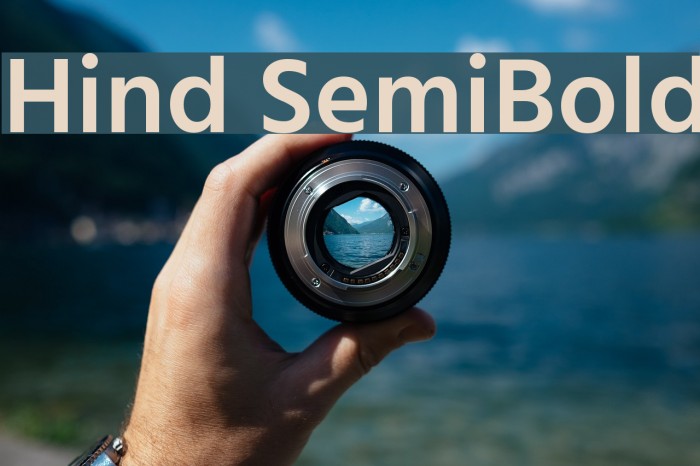 Hind SemiBold Example 2