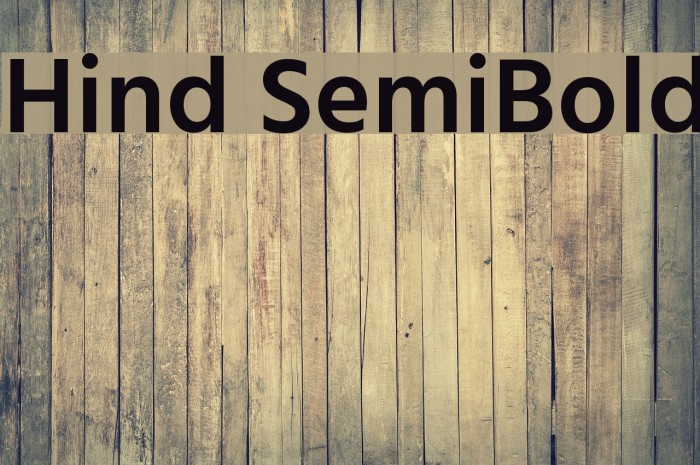 Hind SemiBold Example 3