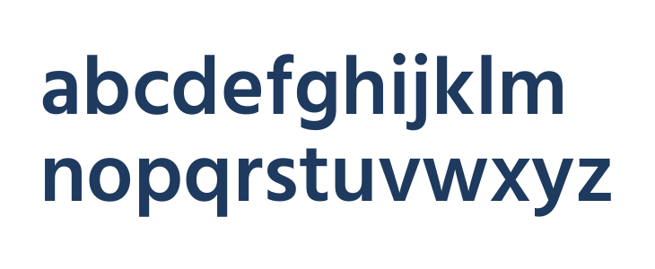 Hind SemiBold Lowercase