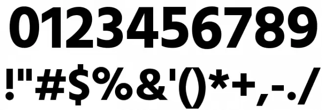 Hind Siliguri Bold Font OTHER CHARS