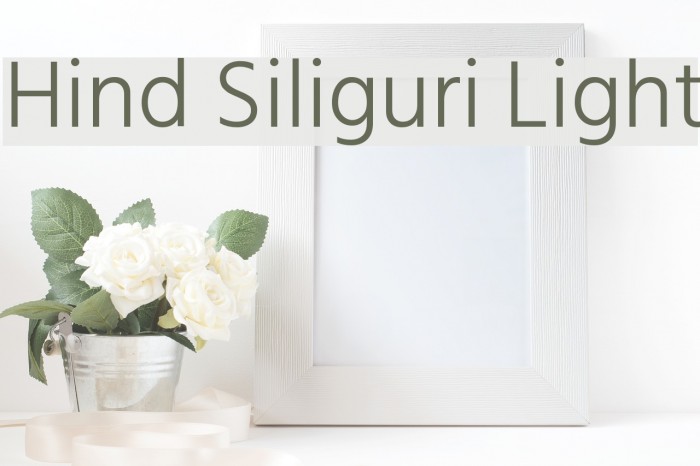 Hind Siliguri Light Font examples