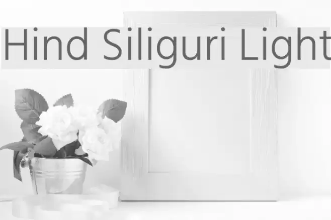 Hind Siliguri Light Font examples