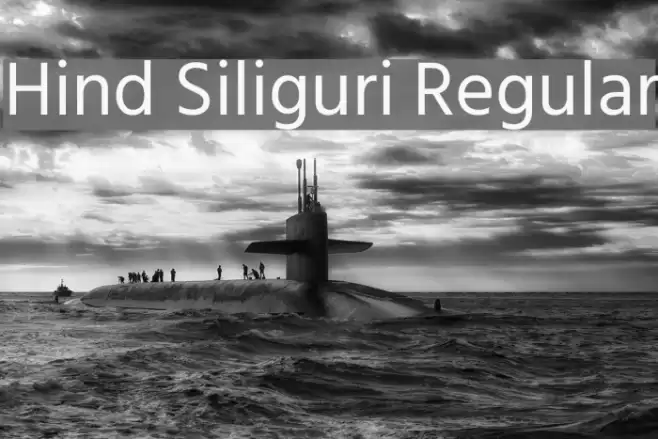 Hind Siliguri Regular Font examples