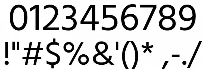 Hind Siliguri Font OTHER CHARS