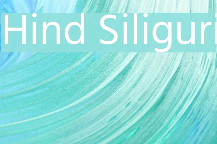 Hind Siliguri Font examples
