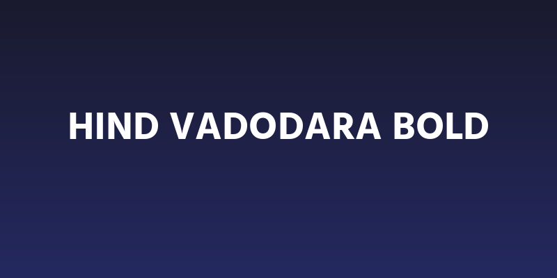 Hind Vadodara Bold Social Header