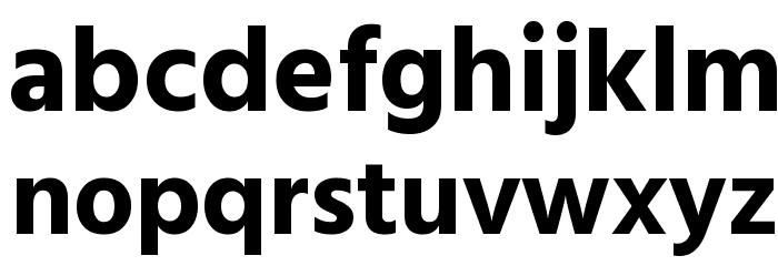 Hind Vadodara Bold Font LOWERCASE