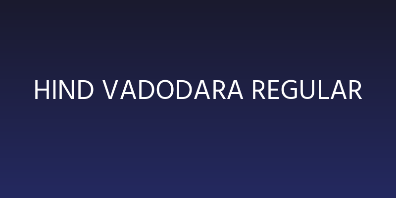 Hind Vadodara Regular Social Header