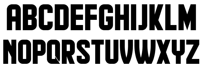 Hindenburg Regular Font LOWERCASE