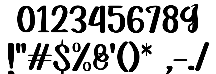 Hindigo Font OTHER CHARS