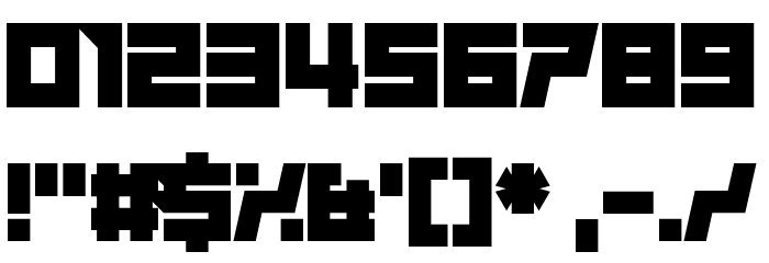 Hindsight 2020 Straight Font OTHER CHARS