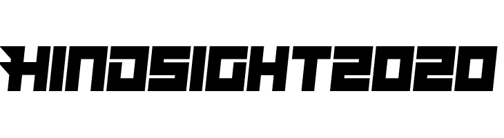 Hindsight 2020  Descarca Fonturi Gratis