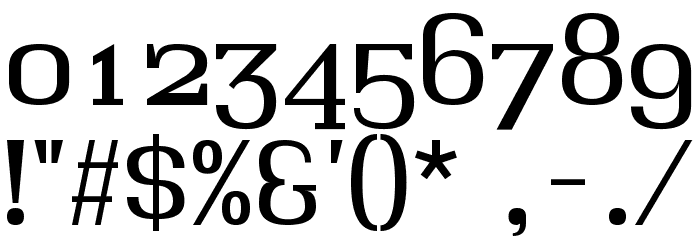 Hindsight Small Caps Font OTHER CHARS