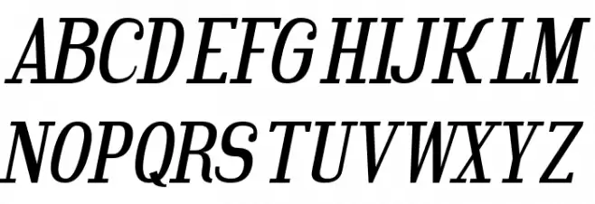 Hindsight Unicode Italic Шрифта ВЕРХНИЙ