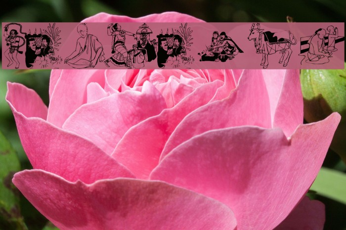 HinduismK Font examples