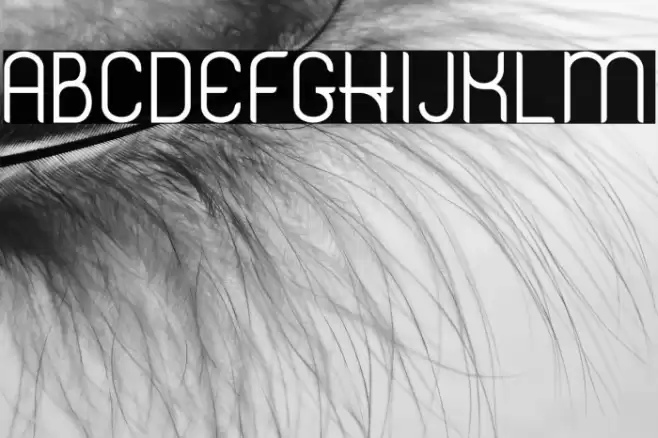 HingeDEMO Font examples