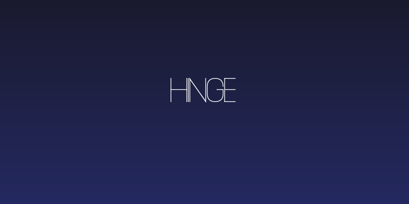 Hinge Social Header