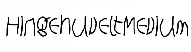 HingehudeltMedium  Fuentes Gratis Descargar