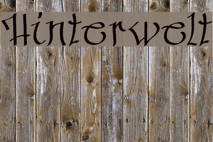 Hinterwelt Example 3