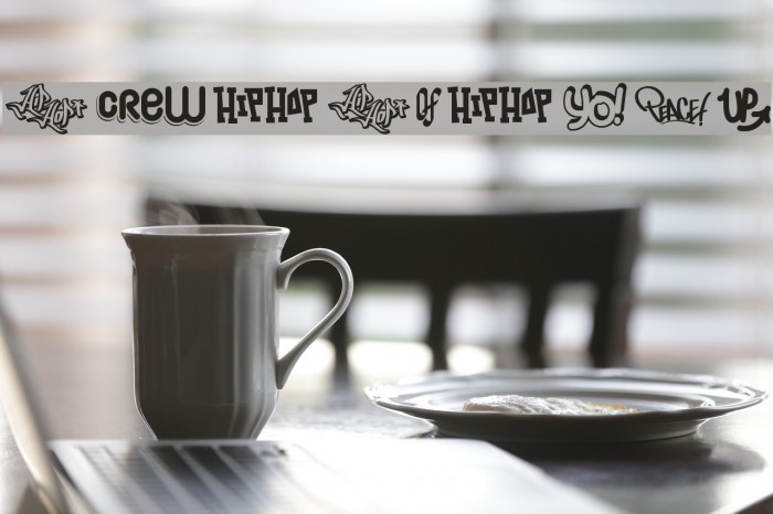 Hip Hop Lab1 Font examples
