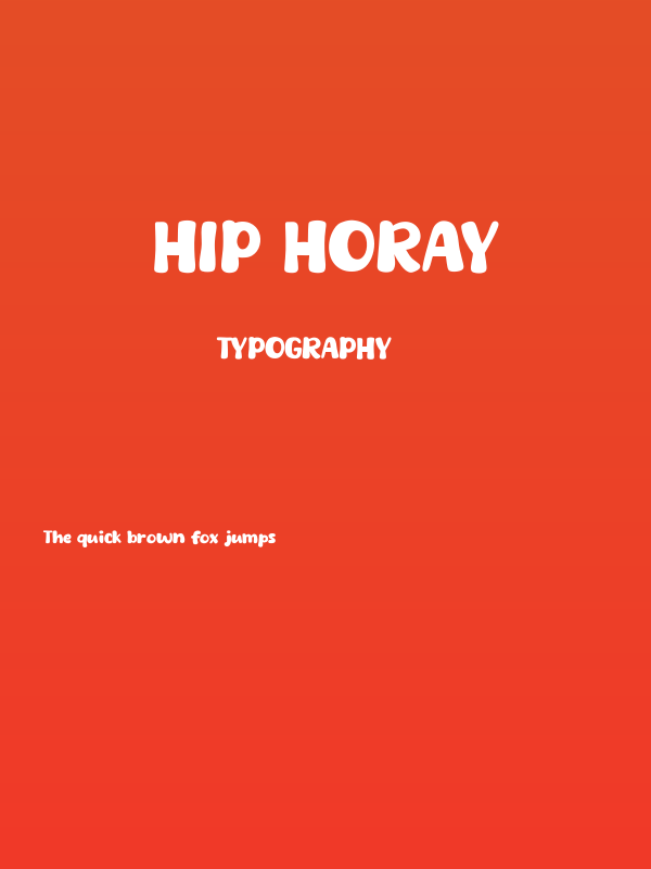 Hip Horay Poster
