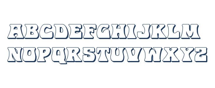 Hip Pocket 3D Lowercase