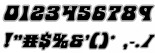 Hip Pocket Academy Italic Font OTHER CHARS