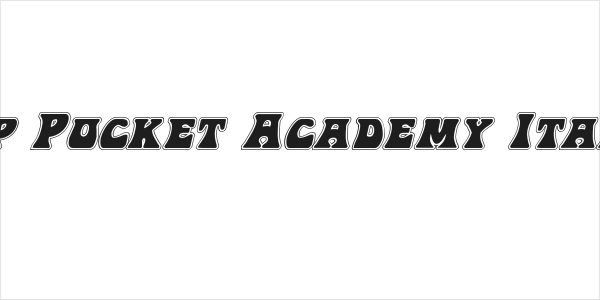 Hip Pocket Academy Italic Logo