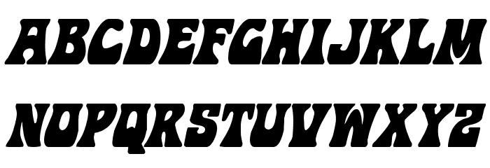 Hip Pocket Condensed Italic Font LOWERCASE