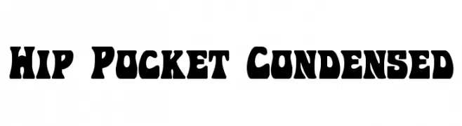 Hip Pocket Condensed  Fuentes Gratis Descargar