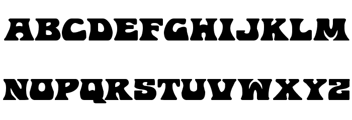 Hip Pocket Expanded Font LOWERCASE