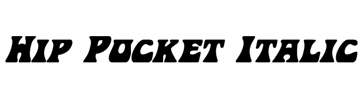 Hip Pocket Italic Font