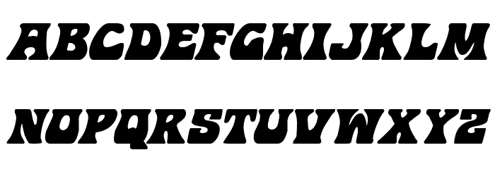 Hip Pocket Italic Font LOWERCASE