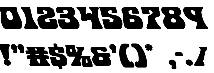 Hip Pocket Leftalic Font OTHER CHARS