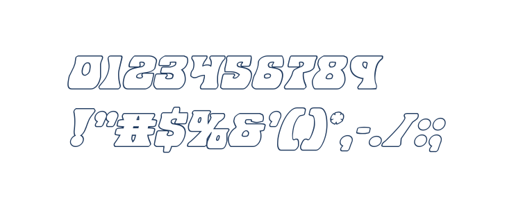 Hip Pocket Outline Italic Other Characters