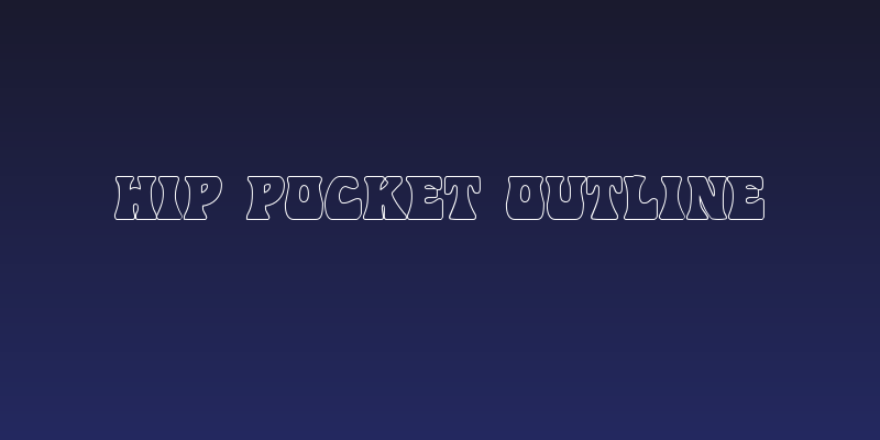Hip Pocket Outline Social Header