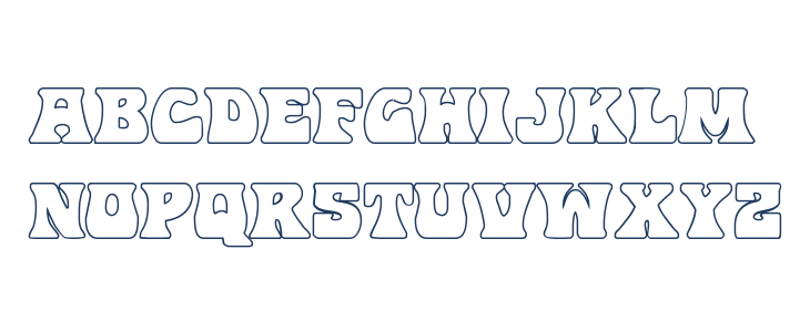 Hip Pocket Outline Lowercase