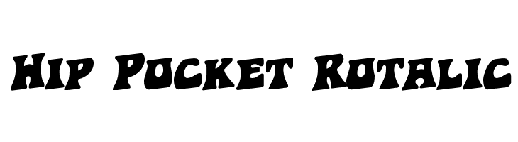 Hip Pocket Rotalic Font