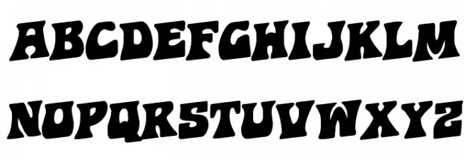 Hip Pocket Rotalic Font Litere mari